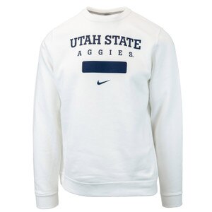 Men's Nike Utah State Aggies Crew Sweatshirt